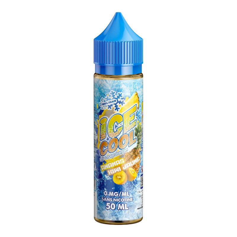 Ananas Kiwi 50 ml - Ice Cool By Liquidarom