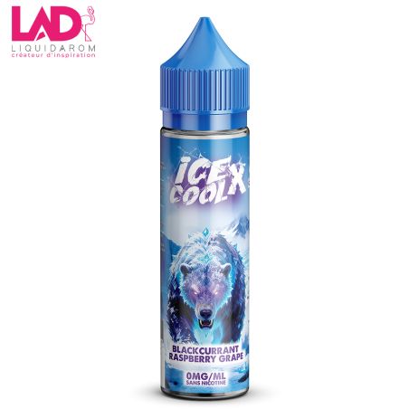Blackcurrant Raspberry Grape 50 ml - Ice Cool X By Liquidarom
