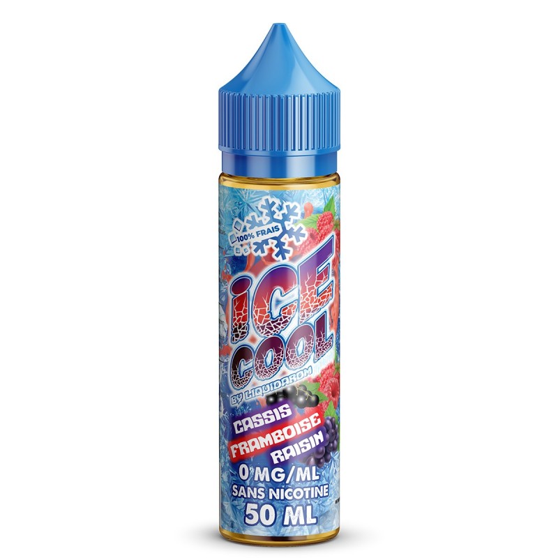 Cassis Framboise Raisin 50 ml - Ice Cool By Liquidarom