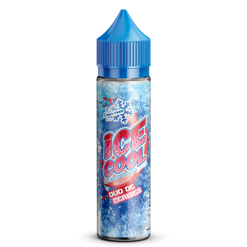 E-liquides Duo de Cerises 50 ml -Ice Cool By Liquidarom par Liquidarom