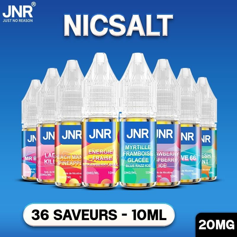 Eliquide JNR 10 ml - 20 mg Sel de Nicotine