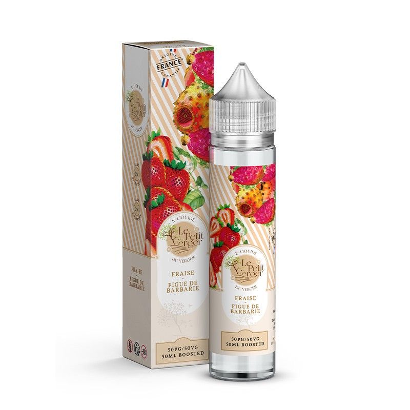 Fraise Figue de Barbarie 50 ml - Le Petit Verger