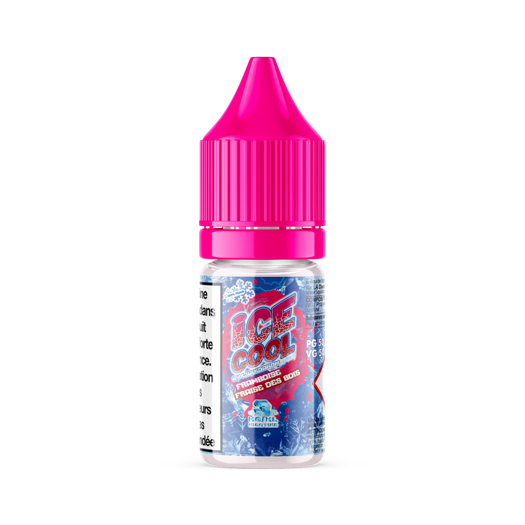 E-liquides Framboise Fraise des Bois 10 ml - Ice Cool By Liquidarom par Liquidarom