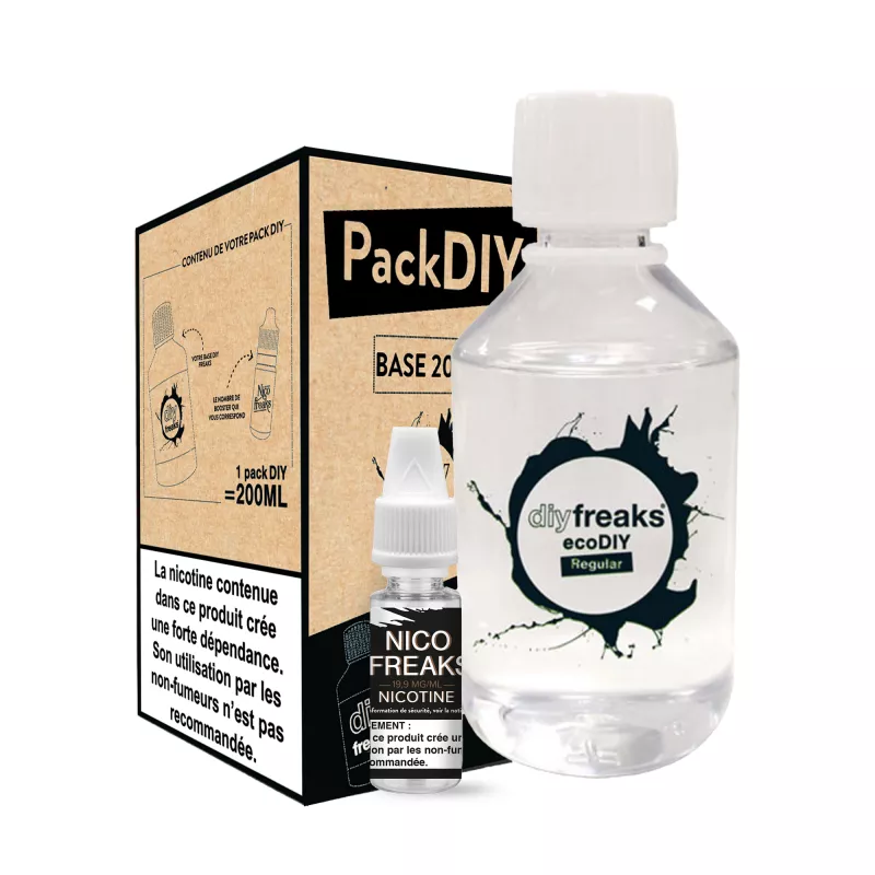 Pack DIY 3mg 200 ml - Freaks