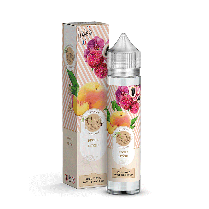 Peche Litchie 50 ml - Le Petit Verger
