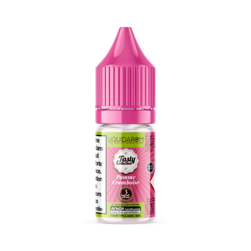 E-liquides Pomme Framboise 10 ml - Tasty Collection par Liquidarom