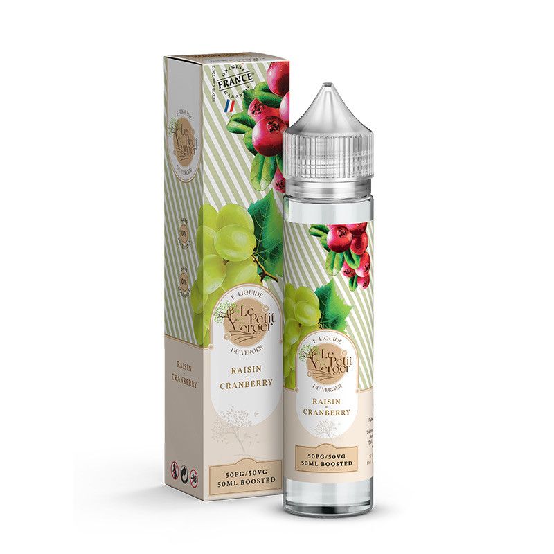 Raisin Cranberry 50 ml - Le Petit Verger